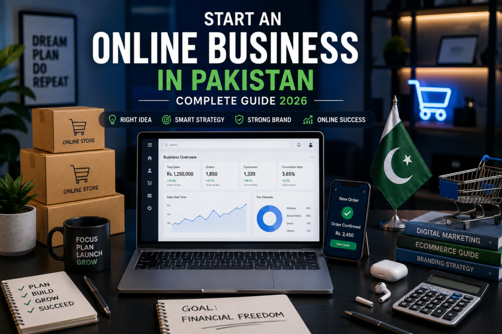 Start an Online Business in Pakistan