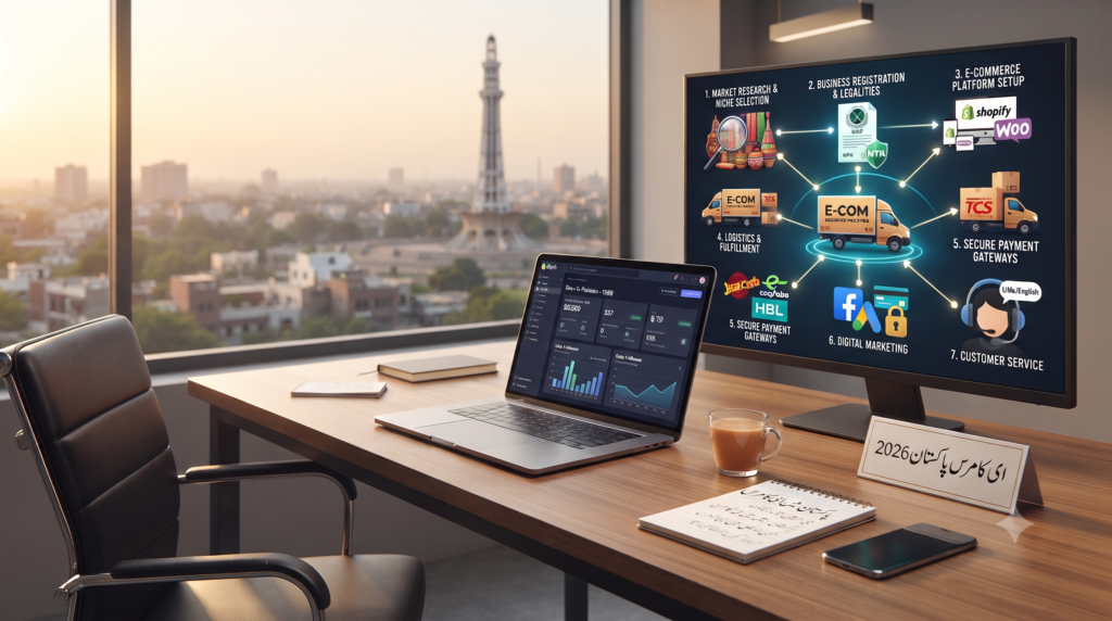 How to Build an E-Commerce Store in Pakistan 2026