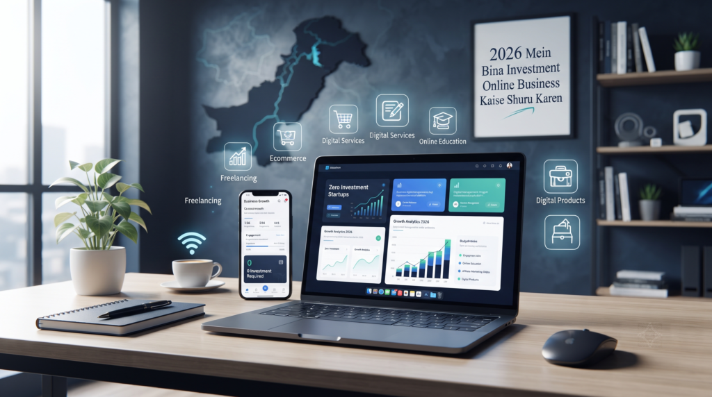 Bina Investment Online Business Kaise Shuru Karen