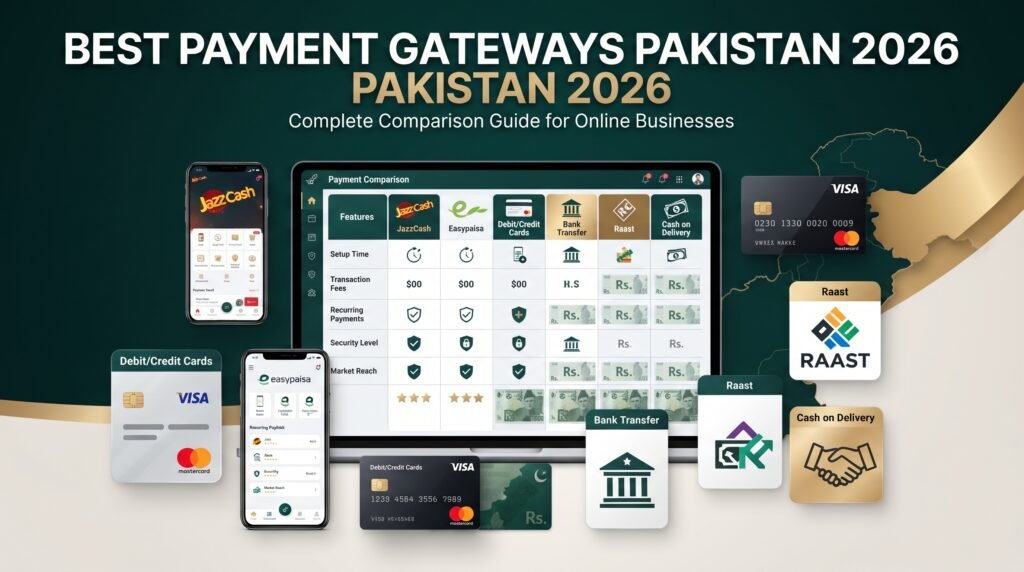 Best Payment Gateways Pakistan 2026
