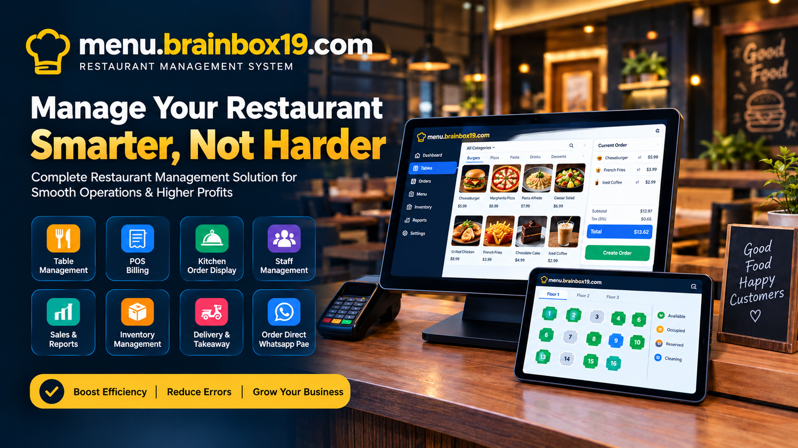 Digital Menu